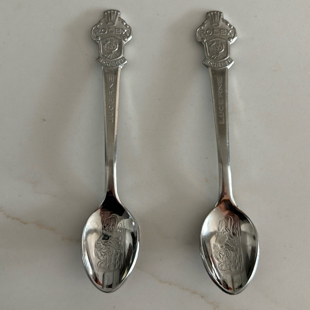 Rolex Bucherer of Switzerland Collectors Spoon from Lucerne, Switzerland